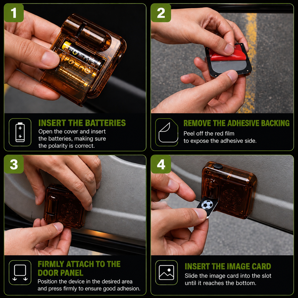 Drive Club™ Football Door Projector